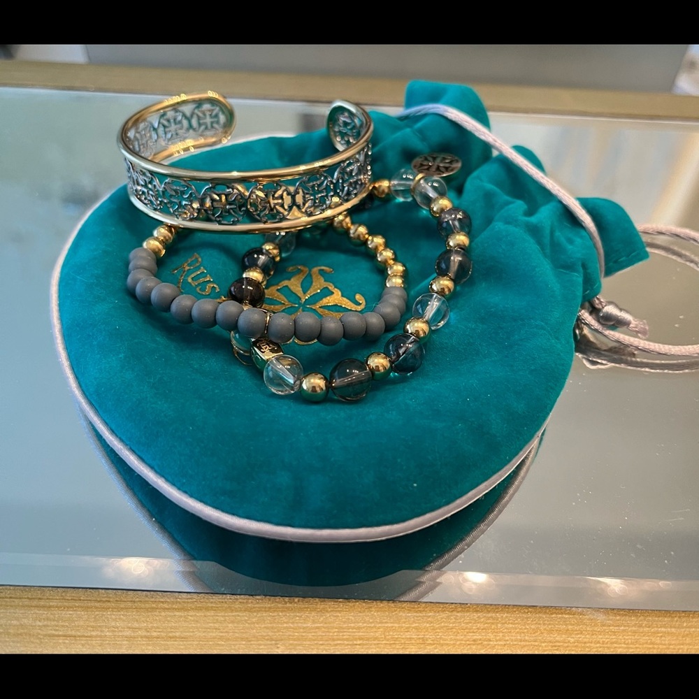 Rustic Cuff bracelet set